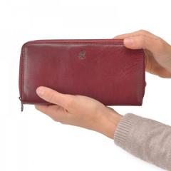 Dámská peněženka Cosset 4492 Komodo bordová č.8