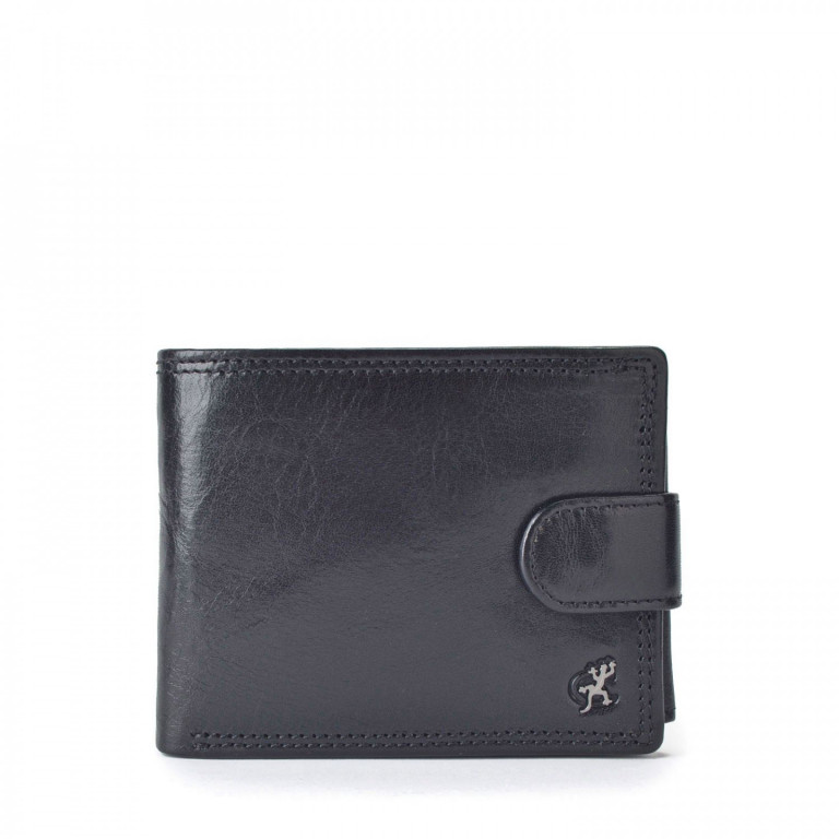 Pánská kožená peněženka Cosset 4487 C černá