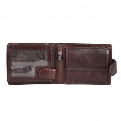 Pánská kožená peněženka Cosset 4487 H hnědá č.3