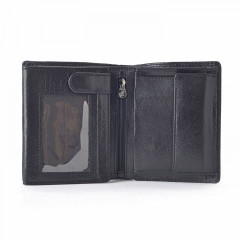 Pánská kožená peněženka Cosset 4402 Komodo černá č.3