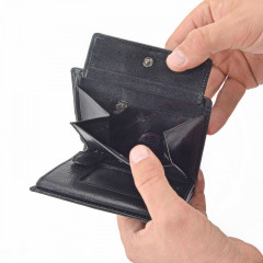 Pánská kožená peněženka Cosset 4402 Komodo černá č.9