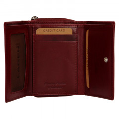 Dámská kožená peněženka Lagen 50453 cherry č.3