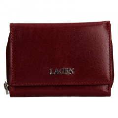 Dámská kožená peněženka Lagen 50453 cherry č.1