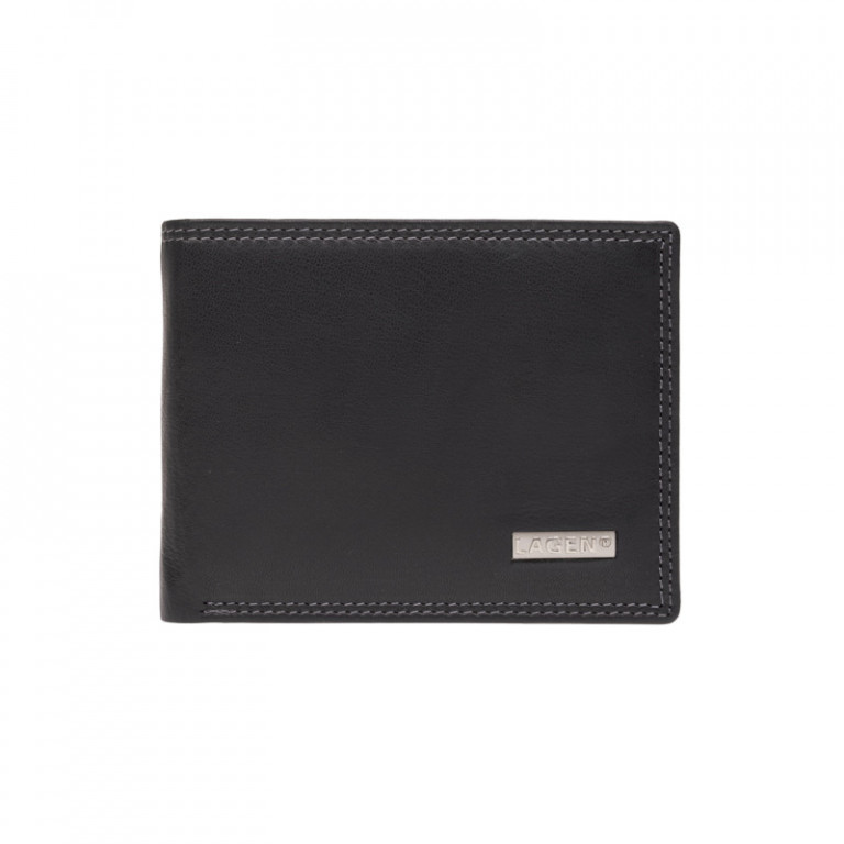 Pánská kožená peněženka LAGEN LG-1789 černá