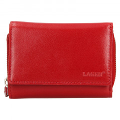 Dámská kožená peněženka Lagen 19065 červená č.1