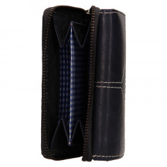 Dámská kožená peněženka Lagen LG-2522 tm.modrá č.4