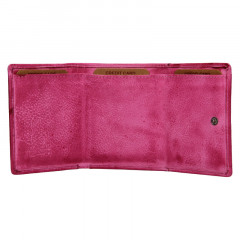 Dámská kožená peněženka Lagen W-2031/D růžová č.3