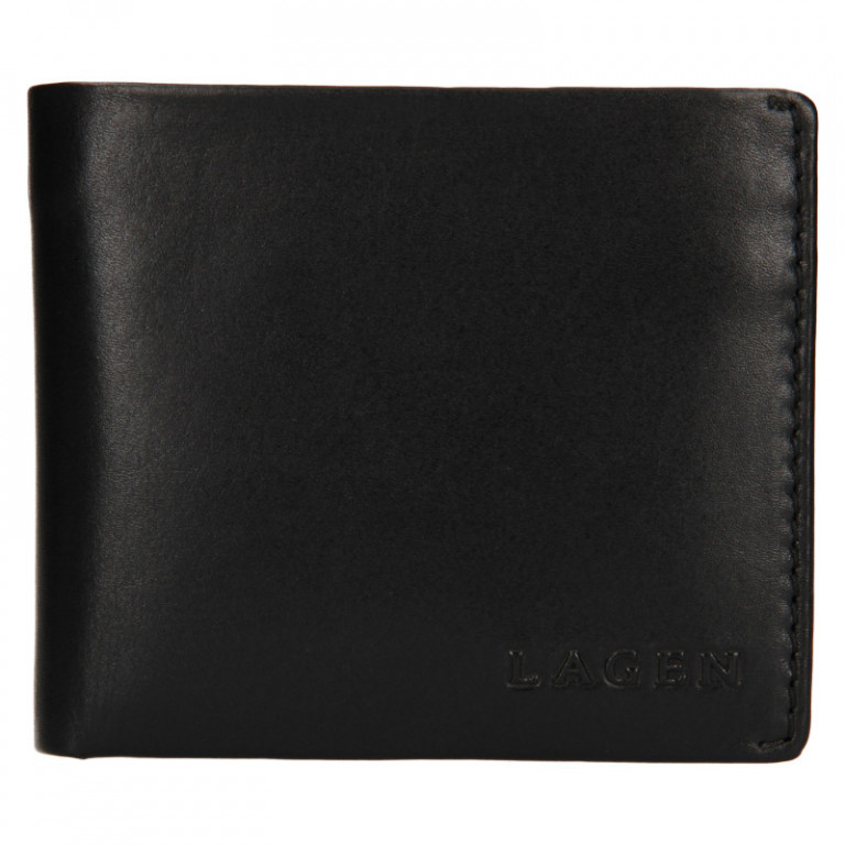 Pánská kožená peněženka Lagen TS-508 černá