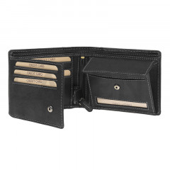 Pánská kožená peněženka LAGEN 511461 černá č.2