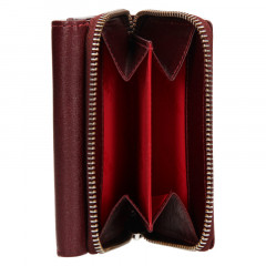 Dámská kožená peněženka Lagen 19065 tm.červená č.4
