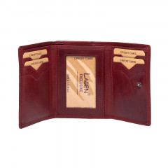 Dámská kožená peněženka LAGEN LM-2520/T červená č.2