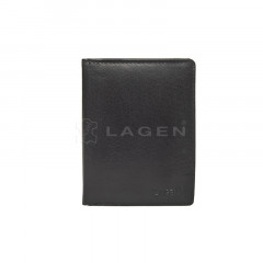 Pánská kožená peněženka LAGEN V-26 černá č.1
