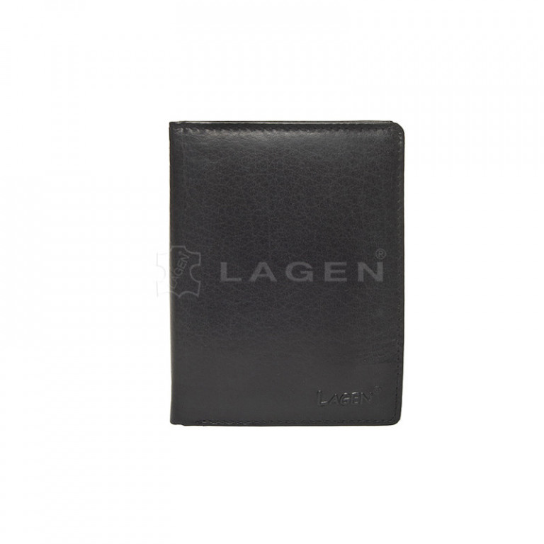 Pánská kožená peněženka LAGEN V-26 černá
