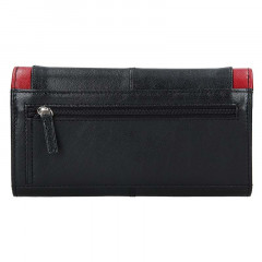 Dámská kožená peněženka BLC/4228 Black/Red č.2