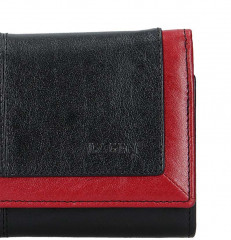 Dámská kožená peněženka BLC/4228 Black/Red č.4