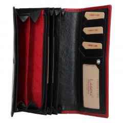 Dámská kožená peněženka BLC/4228 Black/Red č.3