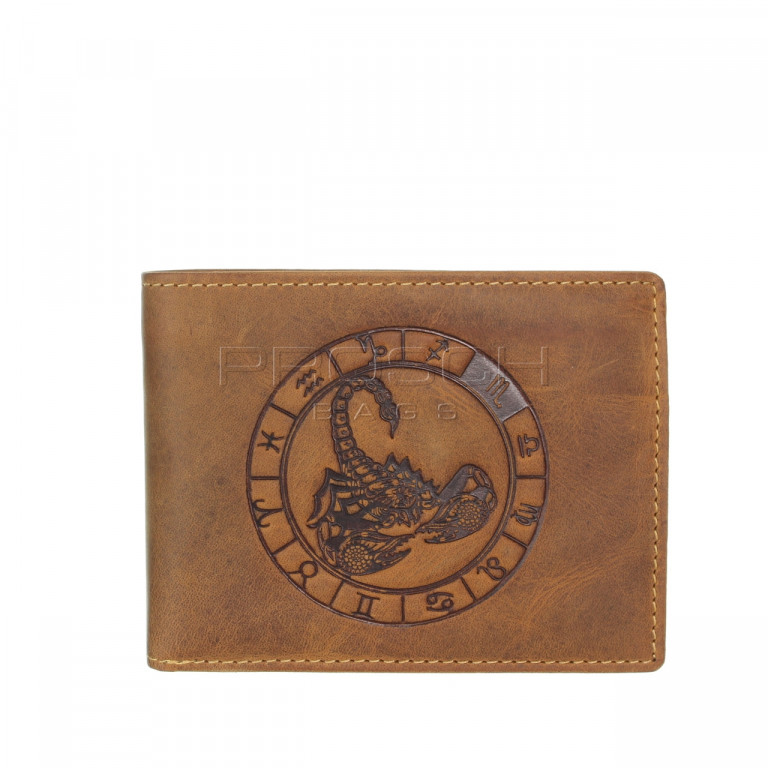 Kožená peněženka Greenburry štír 1705-Skorpion