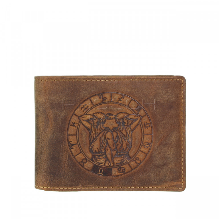 Kožená peněženka Greenburry blíženci 1705-Zwilling
