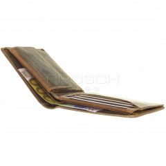 Kožená peněženka Greenburry 1705-Cow-25 hnědá č.7