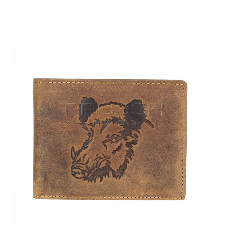 Kožená peněženka Greenburry 1705-Wild Boar-25