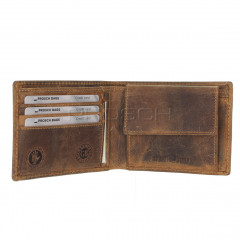 Pánská kožená peněženka Greenburry 1705A-25 hnědá č.6