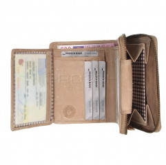 Dámská kožená peněženka Greenburry 8512-10 dust č.6