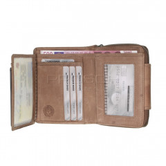 Dámská kožená peněženka Greenburry 8512-15 taupe č.6