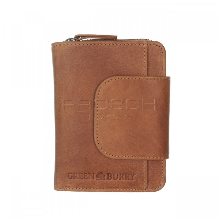 Dámská kožená peněženka Greenburry 8512-24 camel