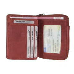 Dámská kožená peněženka Greenburry 8512-50 vino č.5