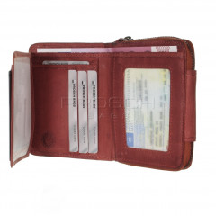 Dámská kožená peněženka Greenburry 8512-50 vino č.6