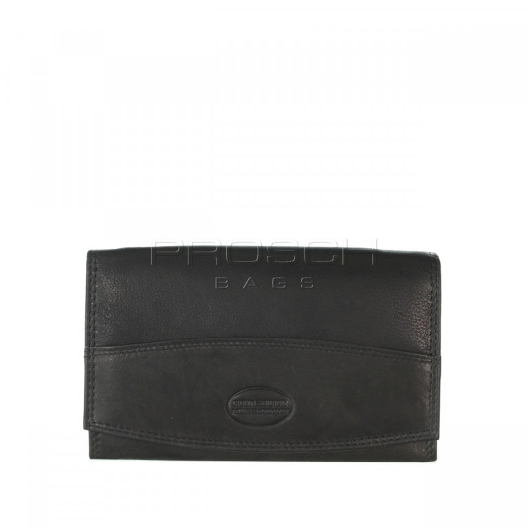 Dámská kožená peněžěnka Greenburry 8553-20 černá