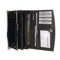 Dámská kožená peněžěnka Greenburry 8553-20 černá č.7