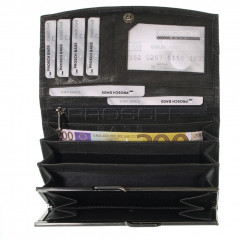 Dámská kožená peněžěnka Greenburry 8553-20 černá č.8