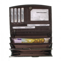 Dámská kožená peněžěnka Greenburry 8553-22 mocca č.8
