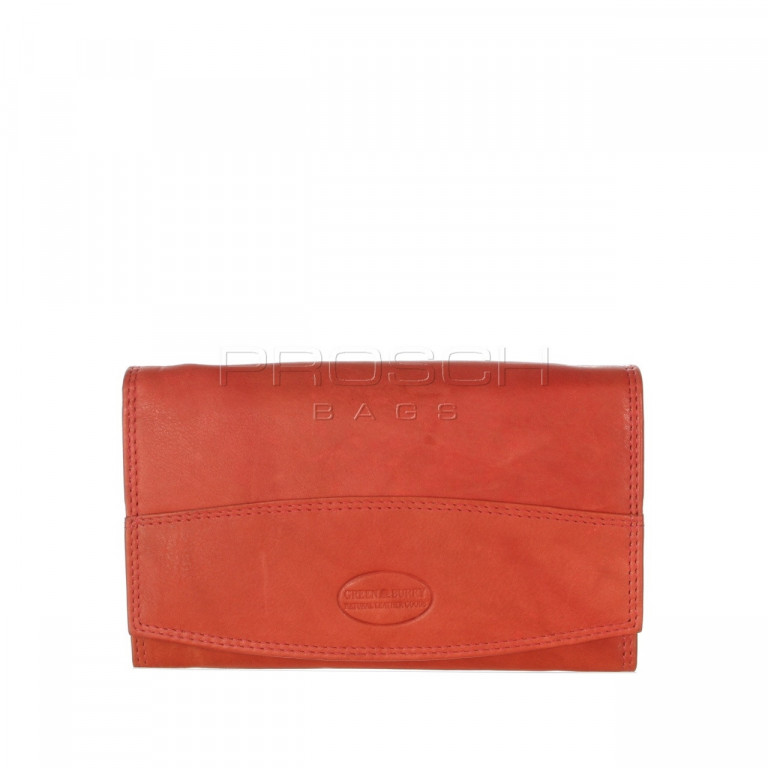 Dámská kožená peněžěnka Greenburry 8553-26 red