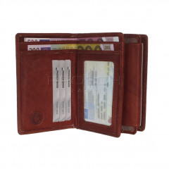 Dámská kožená peněženka Greenburry 8554-24cognac č.5