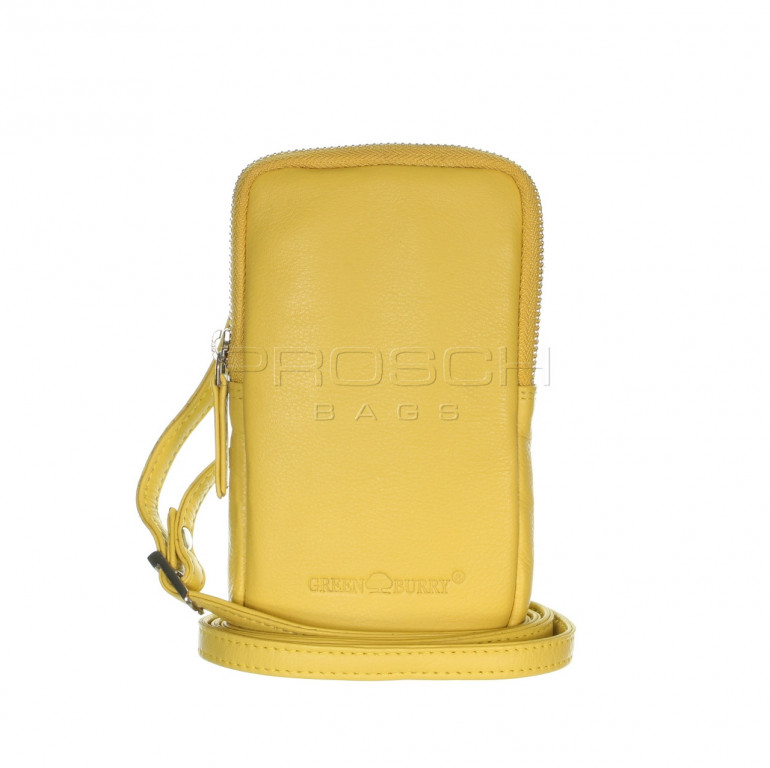 Pouzdro-taška na mobil GREENBURRY 1593N-45 žluté