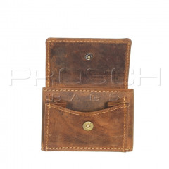 Kožená peněženka mini Greenburry 1681-25 hnědá č.8