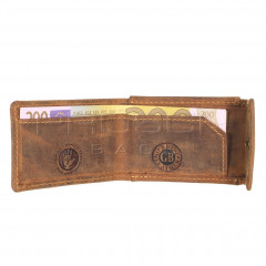 Kožená peněženka mini Greenburry 1681-25 hnědá č.6