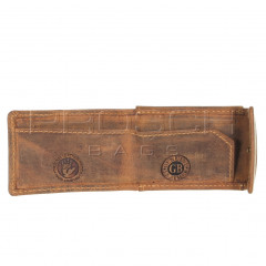 Kožená peněženka mini Greenburry 1681-25 hnědá č.5