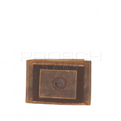 Kožená mini peněženka Greenburry 1682-A-E-25 hnědá č.3
