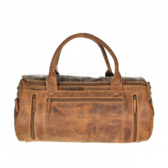 Cestovní kožená taška Greenburry 1657-25 Brown č.2