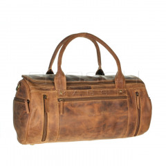 Cestovní kožená taška Greenburry 1657-25 Brown č.3