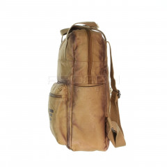 Plátěný batoh na notebook Greenburry 5911-24 camel č.4