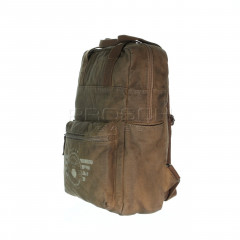 Plátěný batoh na notebook Greenburry 5911-30 khaki č.2