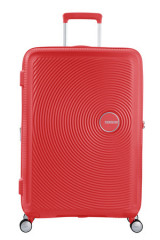 Velký cestovní kufr A.Tourister Soundbox Coral Red č.1