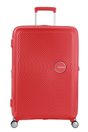 Velký cestovní kufr A.Tourister Soundbox Coral Red
