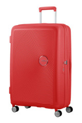 Velký cestovní kufr A.Tourister Soundbox Coral Red č.2