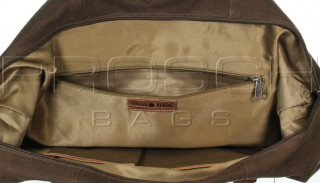 Vintage konopná cestovní taška 5920-30 zelená č.10