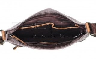 Vintage konopná taška přes rameno 5927-29 šedá č.10